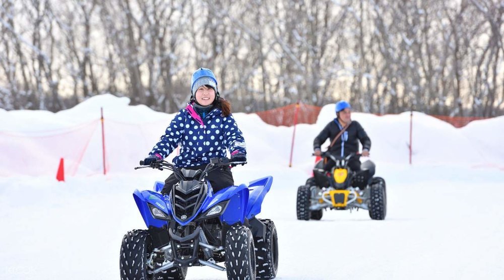 snow mobile winter activities land activities 