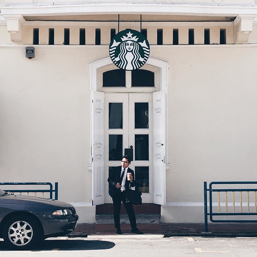 starbucks penang 槟城文艺星巴克