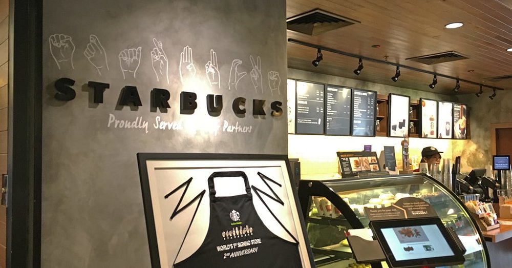 starbucks bangsar 手语