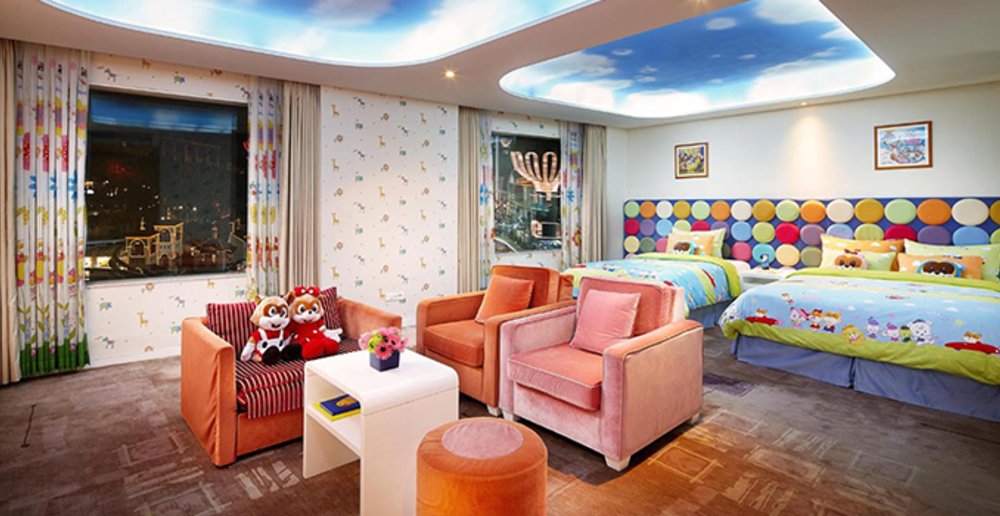 accomodation theme park seoul korea stay