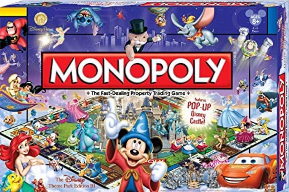 Disney Theme Parks Monopoly