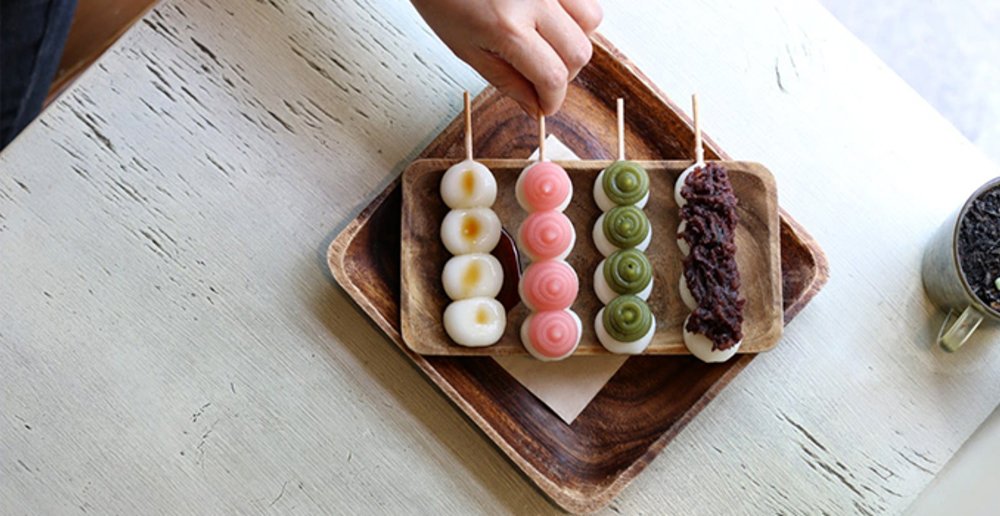 skewer dessert danggo jip sakura flavour