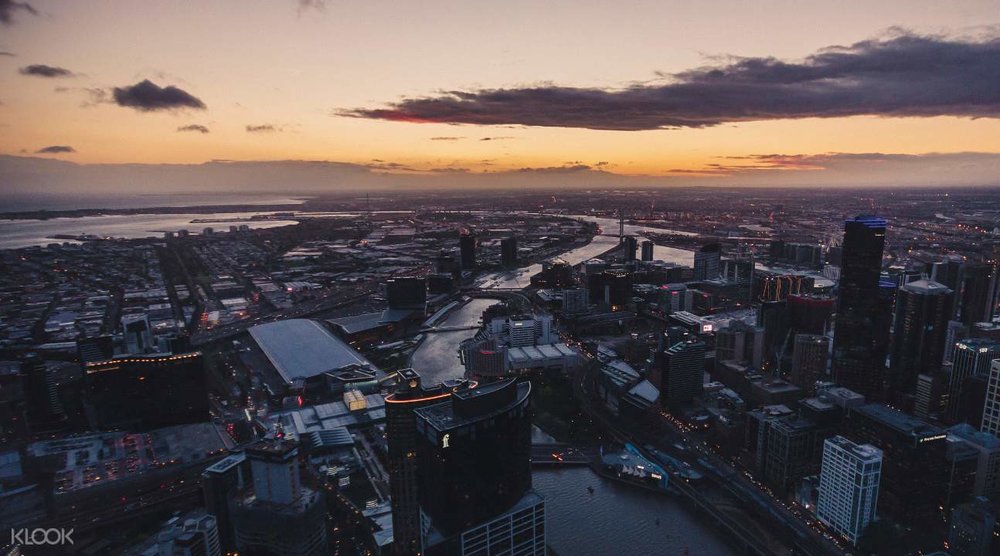 eureka skydeck night city river