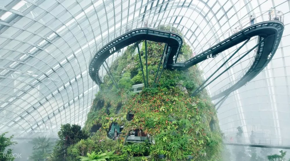 gardens by the bay flower dome marina bay singapore 