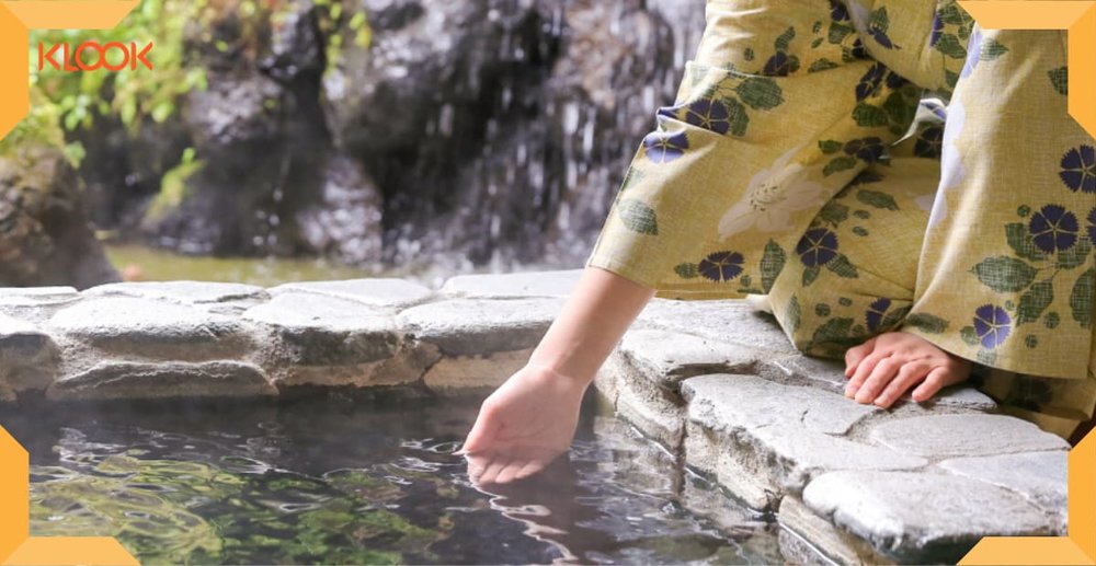 onsen japan hot spring winter 