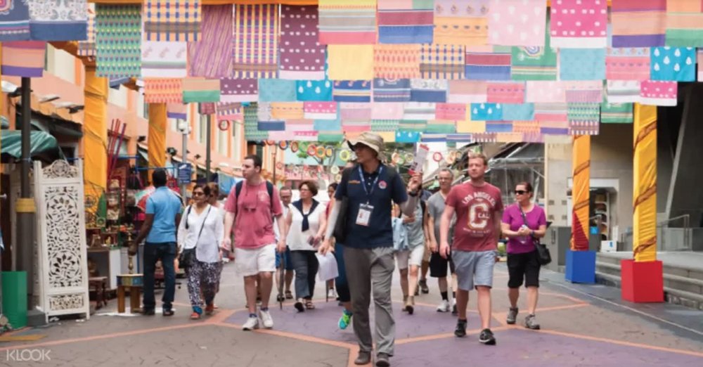walking tour little india singapore street tourist guide 