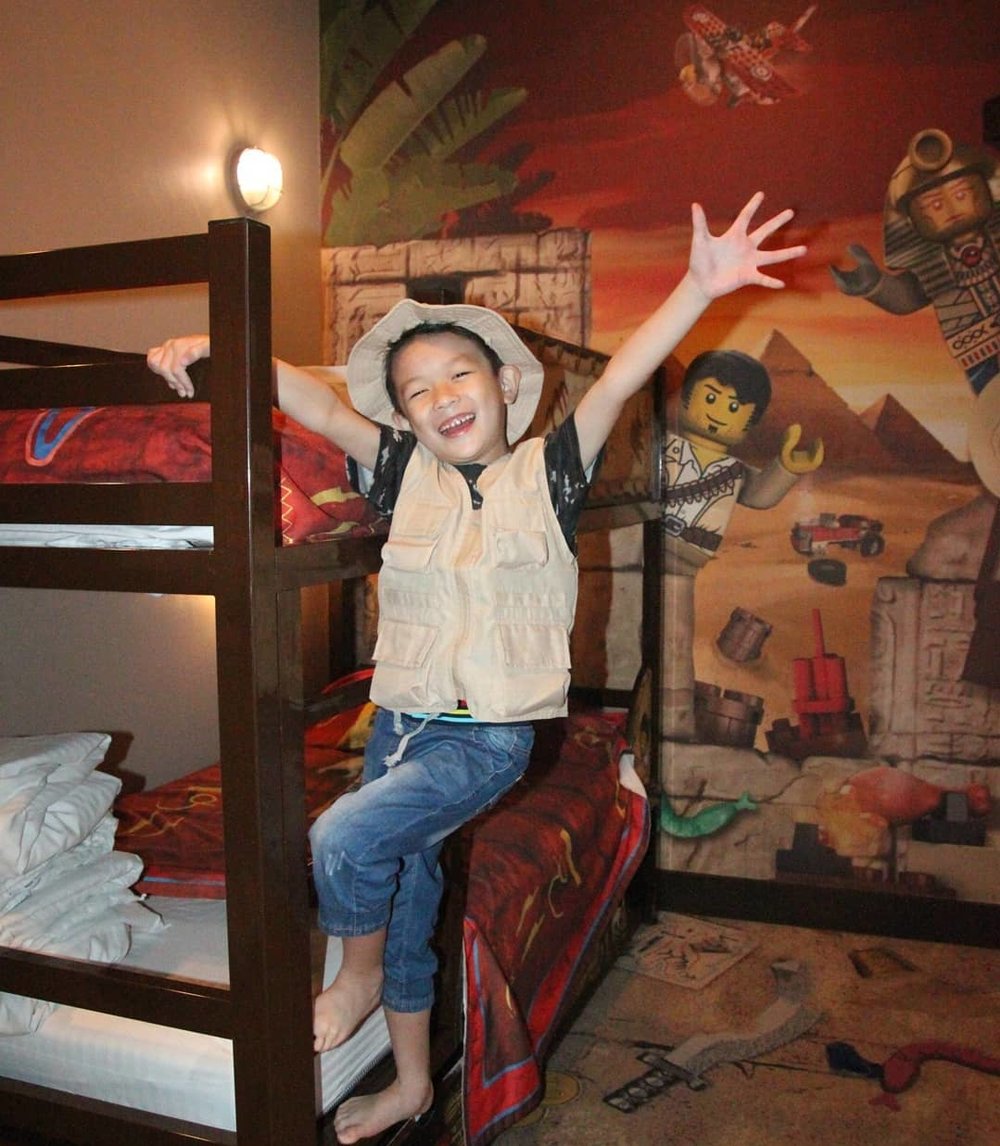 legoland hotel bunk bed