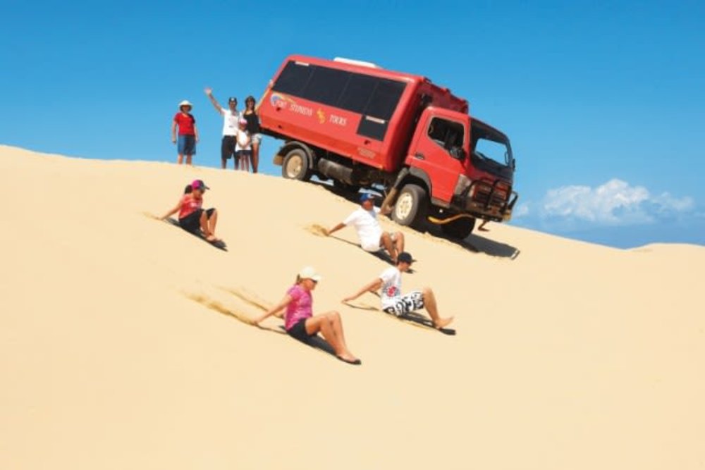 port stephens sandboarding adventure experience thrill