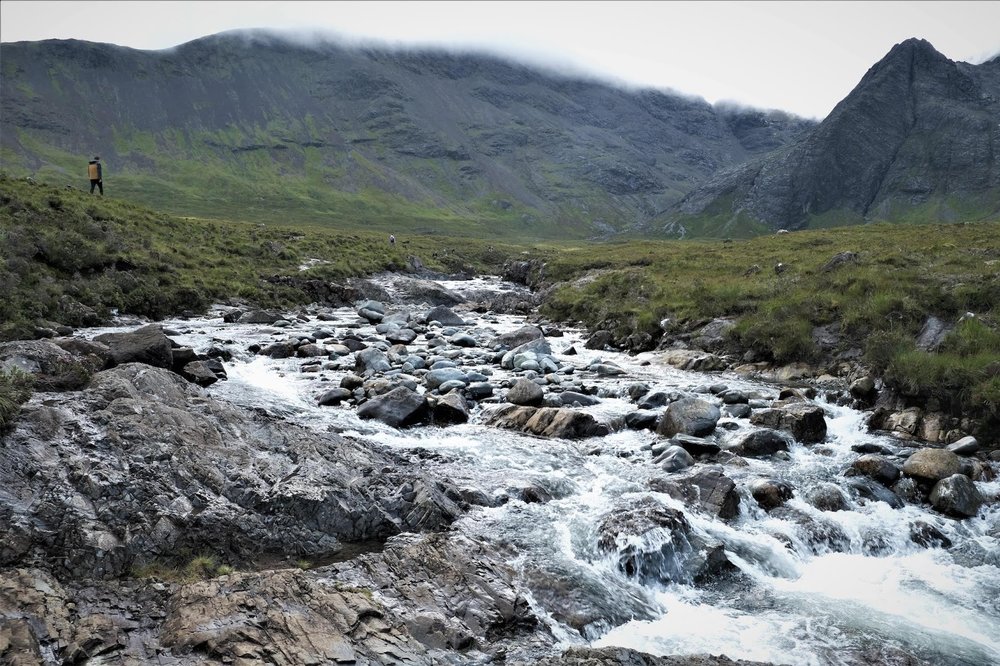 fairy pools scotland outdoors