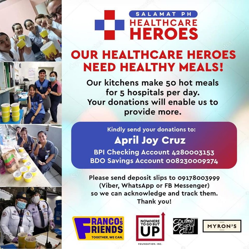 donations frontliners