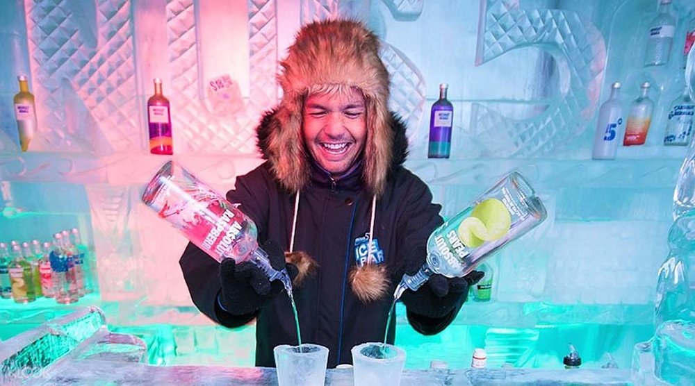Minus 5º Ice Bar Antarctic Experience