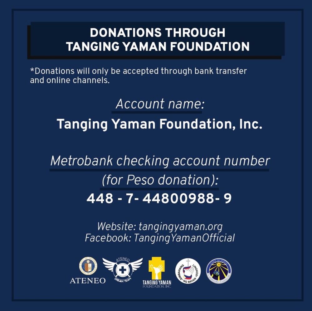 donation frontliners