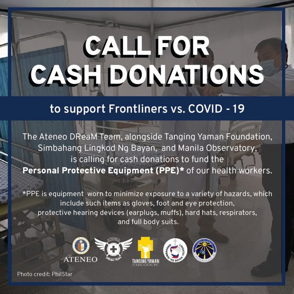 donation frontliners