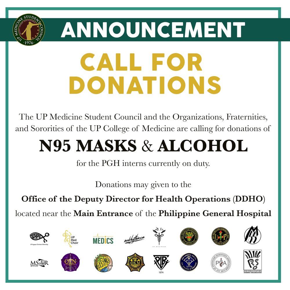 donations frontliners