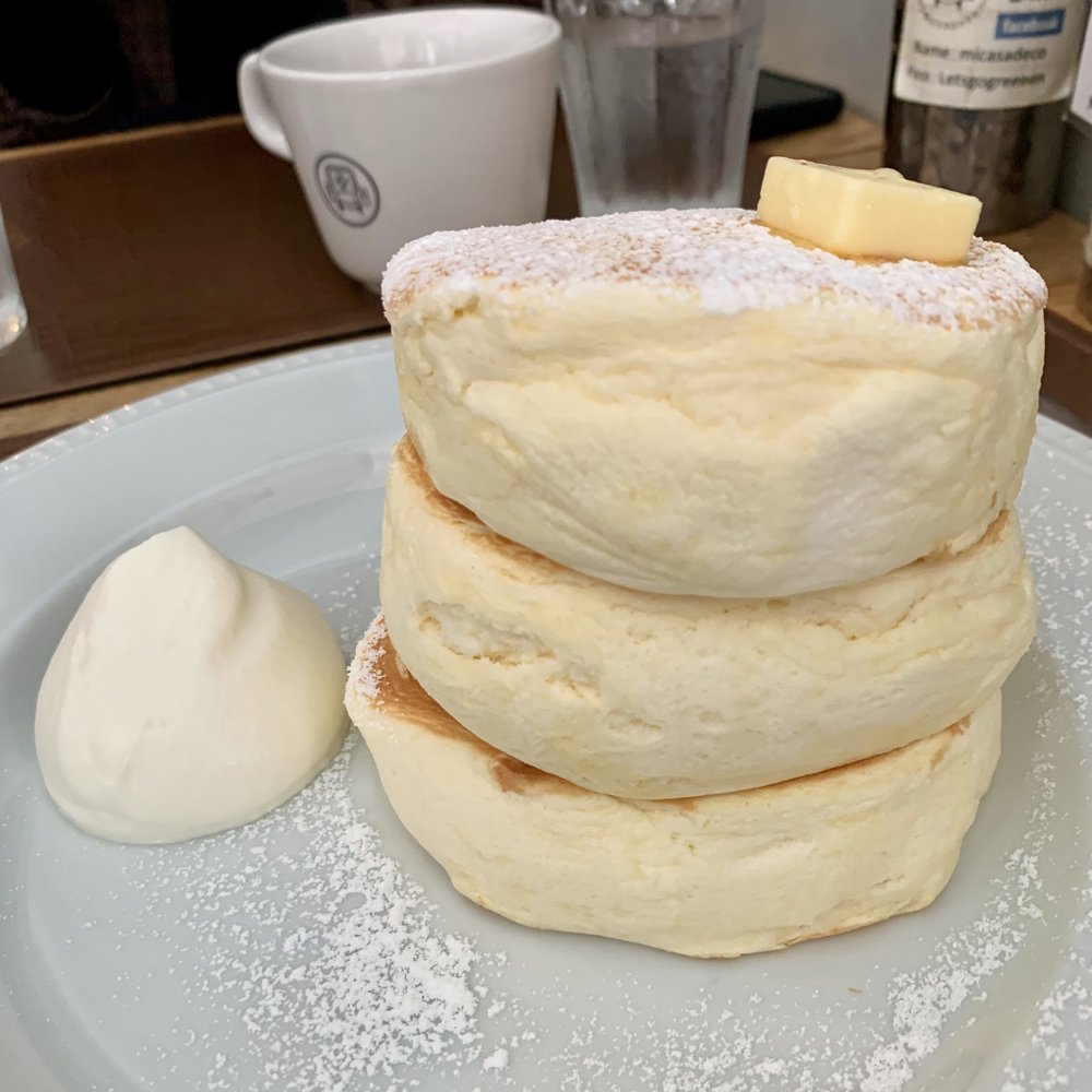 japanese fluffy pancakes best osaka eats