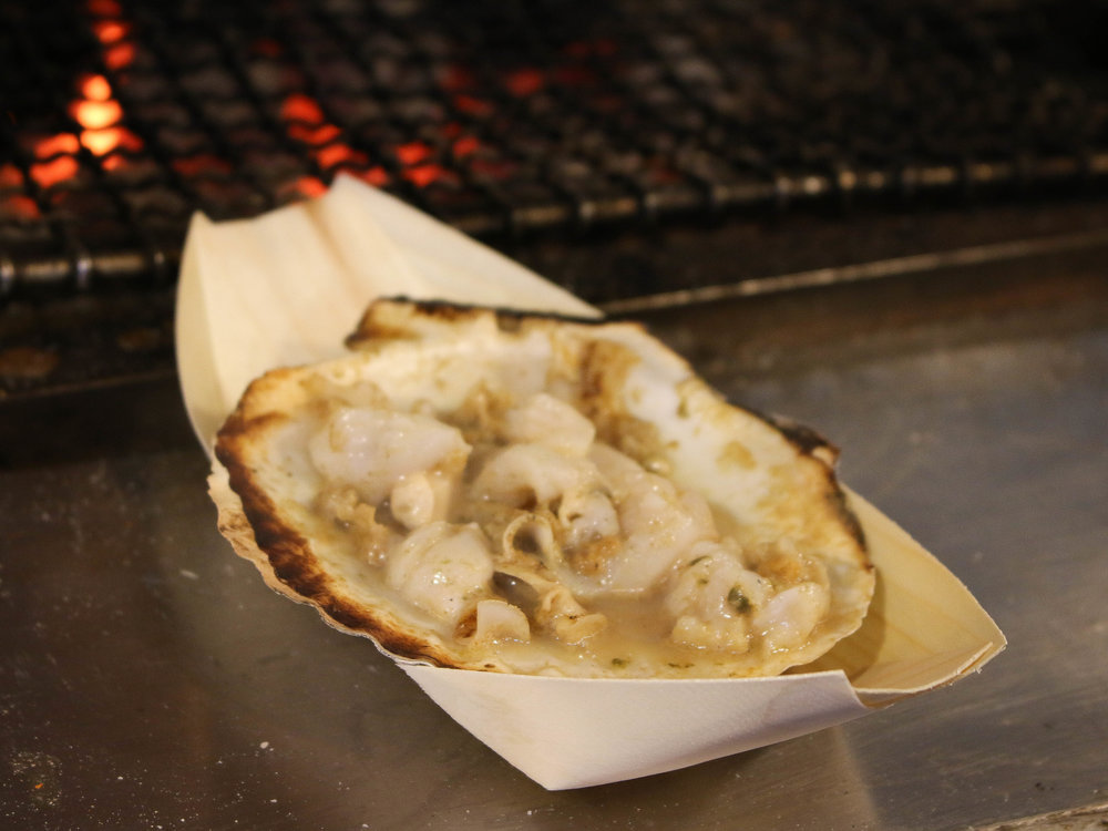 Grilled Scallop best osaka eats