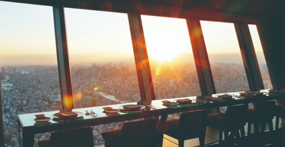 tokyo tower food view