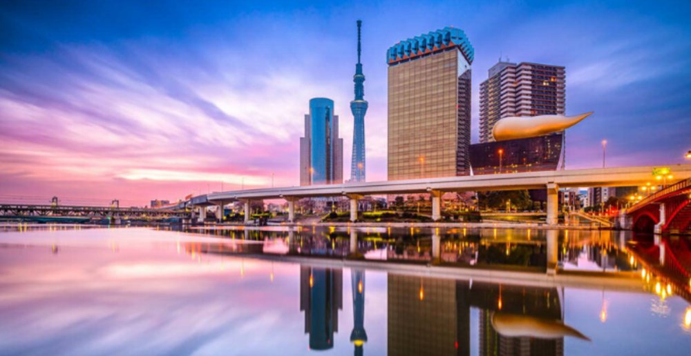 tokyo skyline skytree
