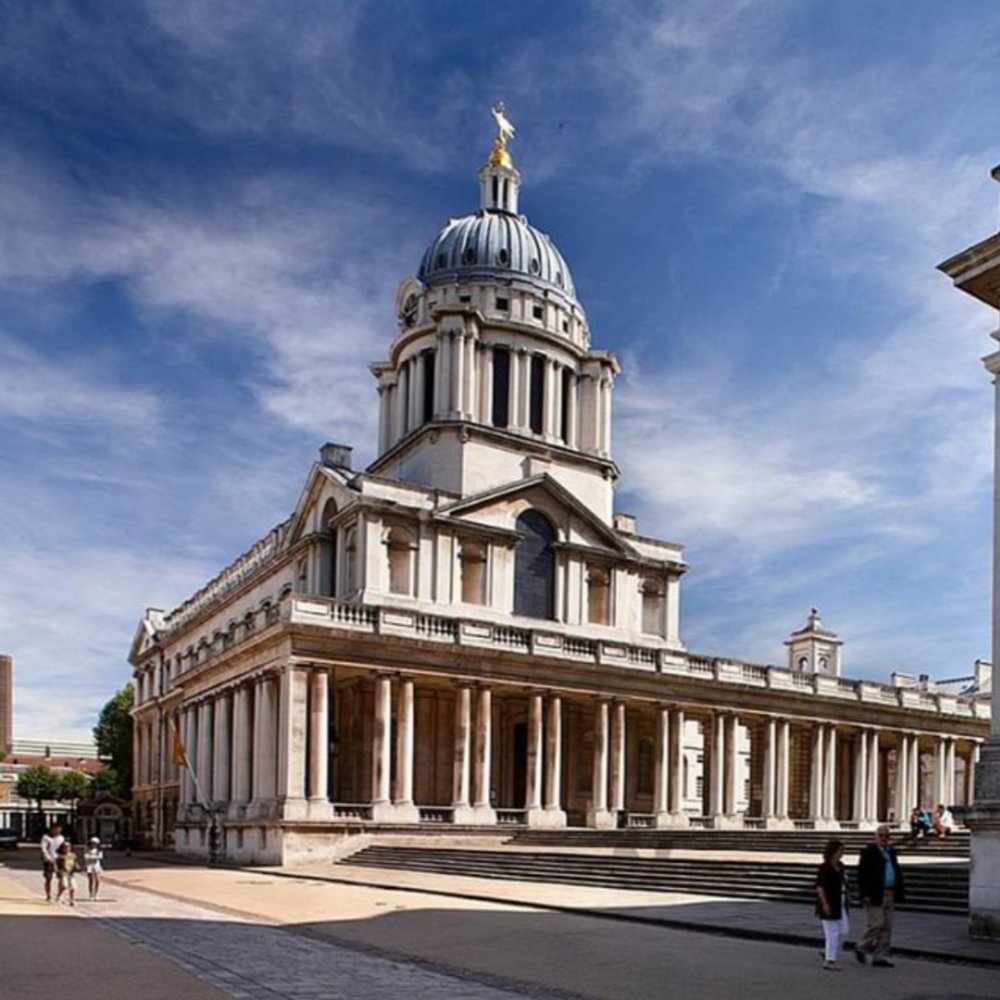old royal naval college facade