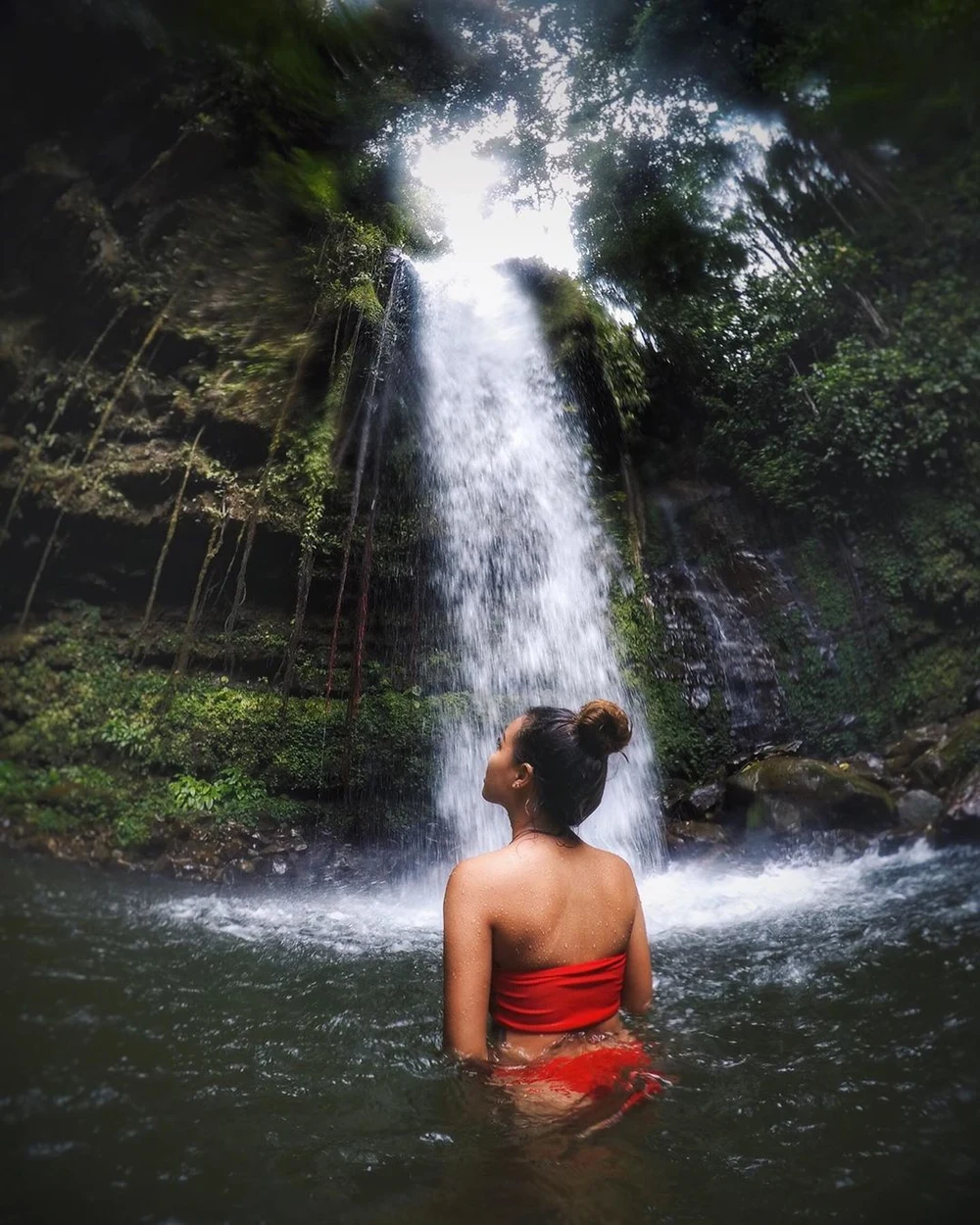 mahua waterfall tambunan