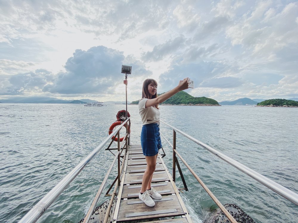 西環泳棚打卡景點