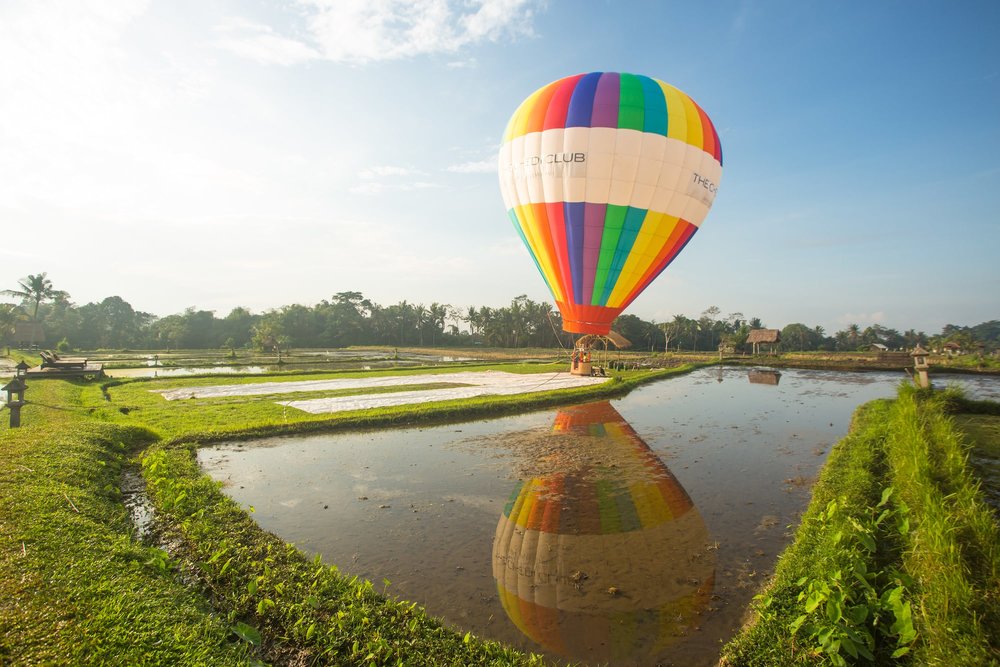 Hot Air Balloon Ubud di Tanah Gajah