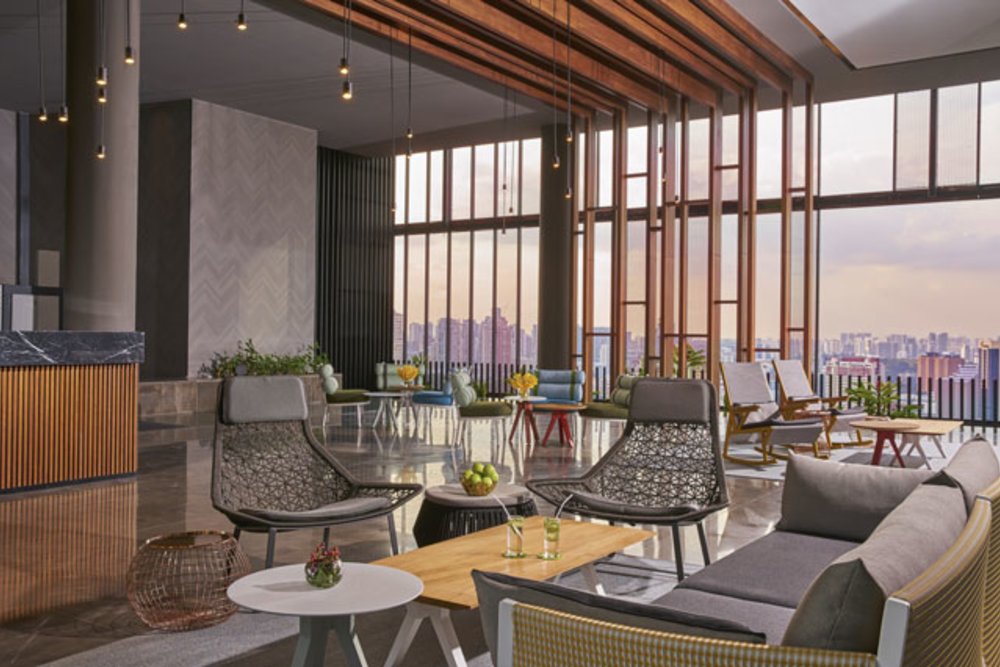 oasia hotel downtown rooftop lounge