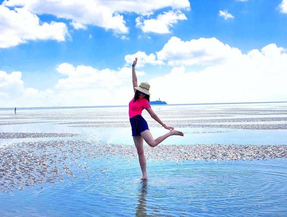 天空之镜 sasaran 海滩 kuala selangor