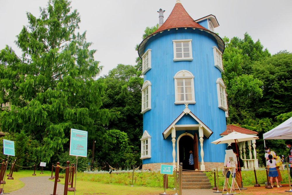 ムーミン谷エリアのムーミン屋敷