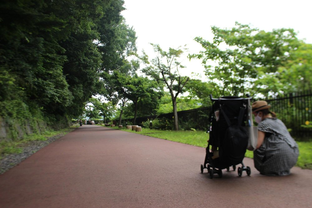スナフキンの家まで広がる遊歩道