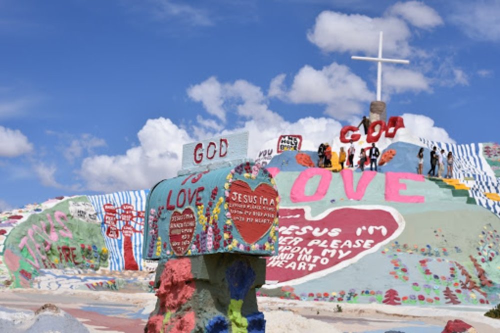 Salvation Mountain, CA, California, Photospot