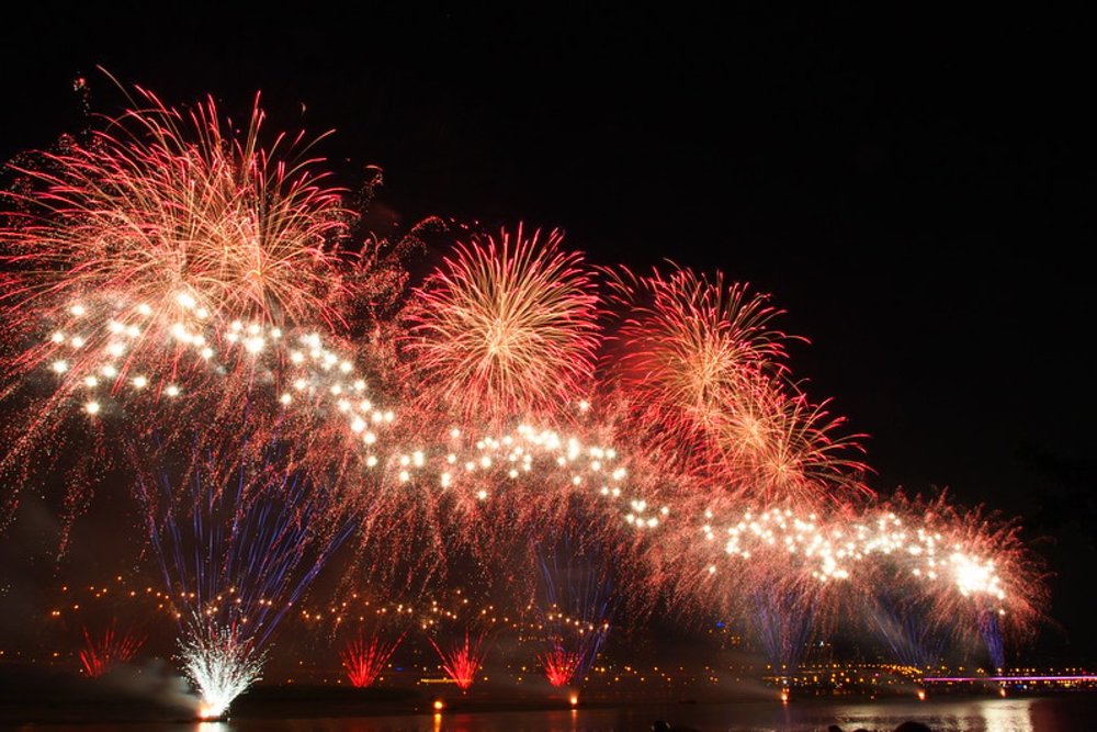 大稻埕夏日節煙火