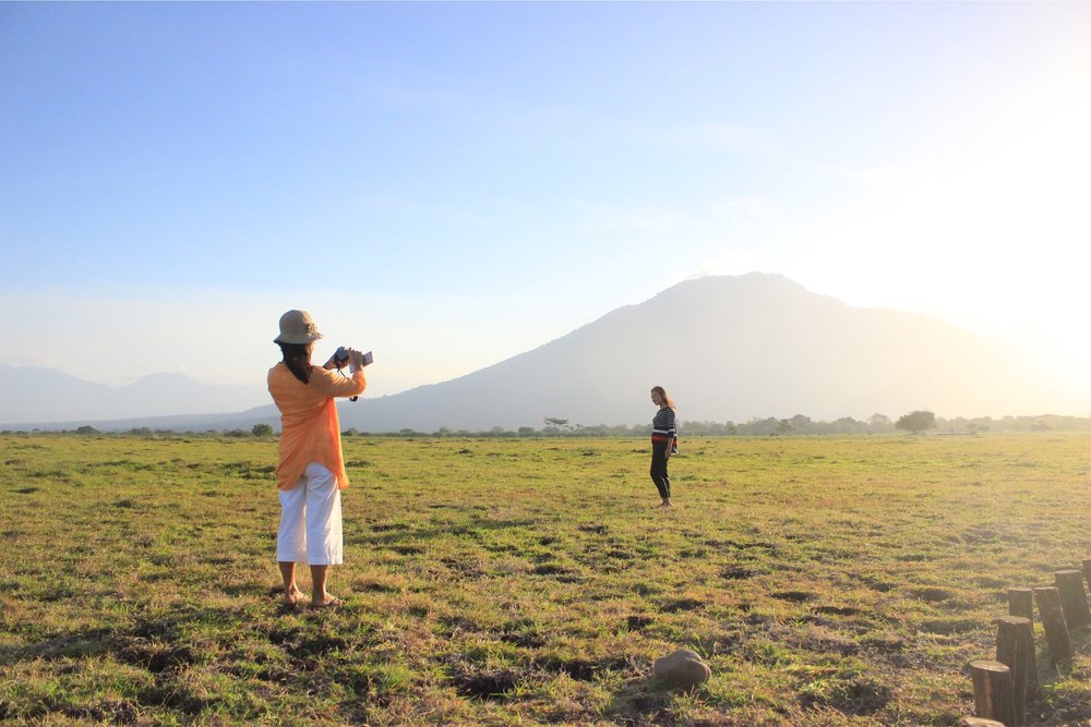 Berfoto di Taman Nasional Baluran