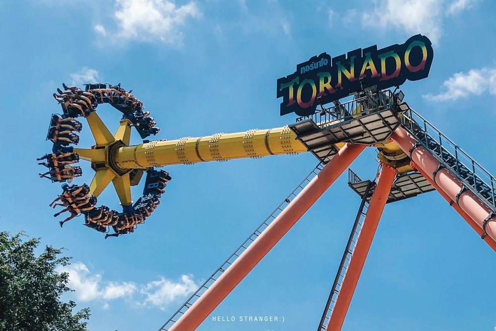 รีวิว tornado สวนสนุก Dream World