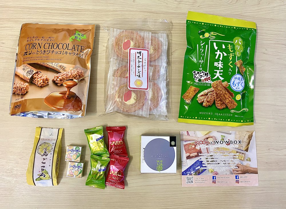 Klook x WOWBOX Collaboration Japanese Snack Boxes Klook Travel Blog