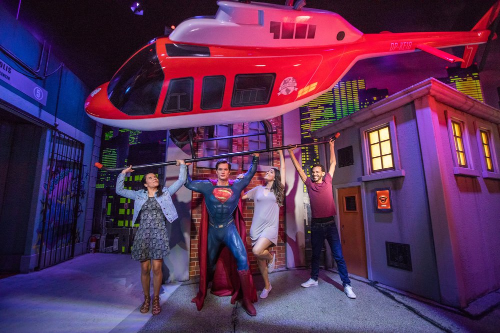 Superman at Madame Tussauds in Sydney