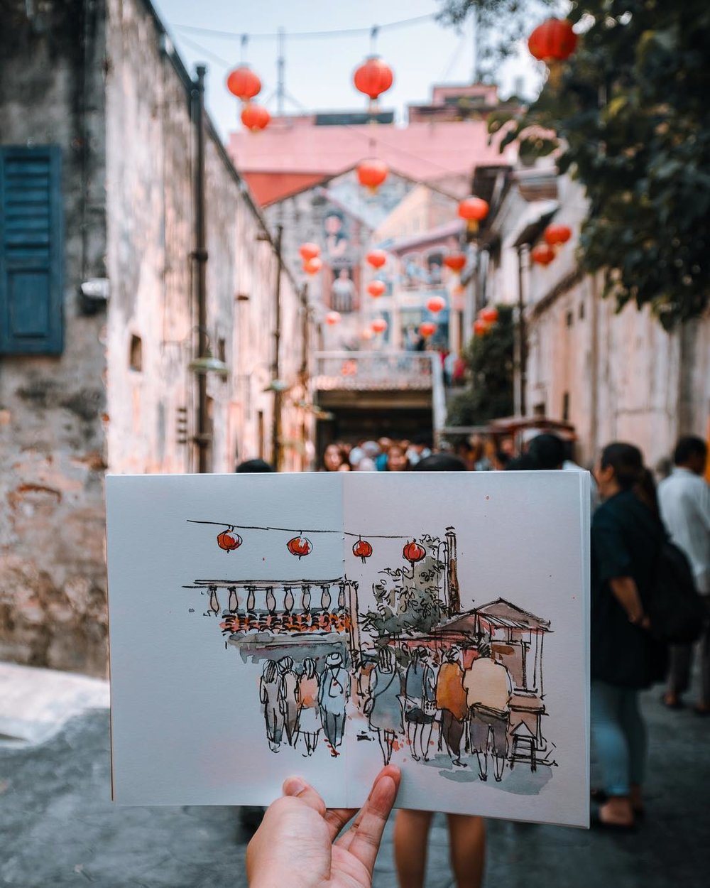 Kwai Chai Hong Petaling Street Chinatown Malaysia