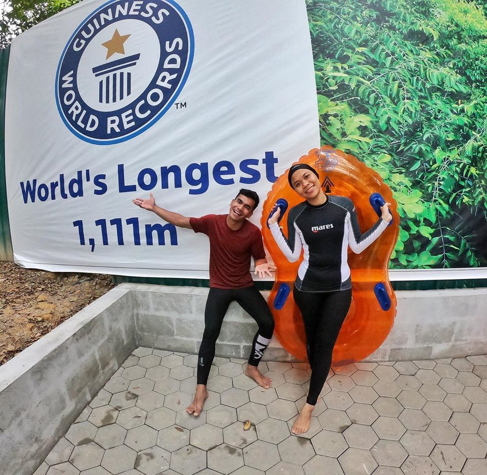 ESCAPE theme park penang world's longest slide