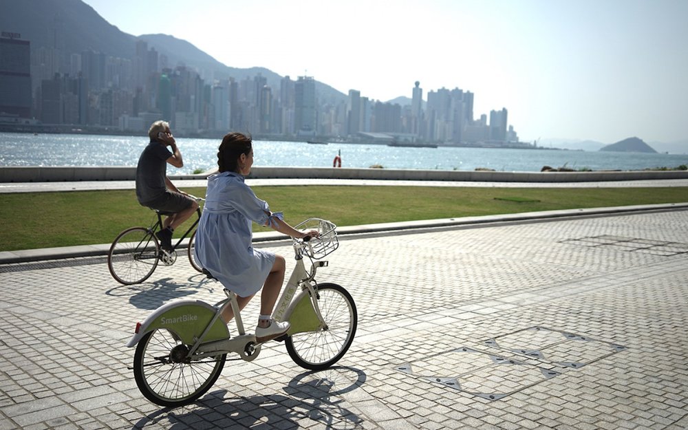 西九文化區單車樂