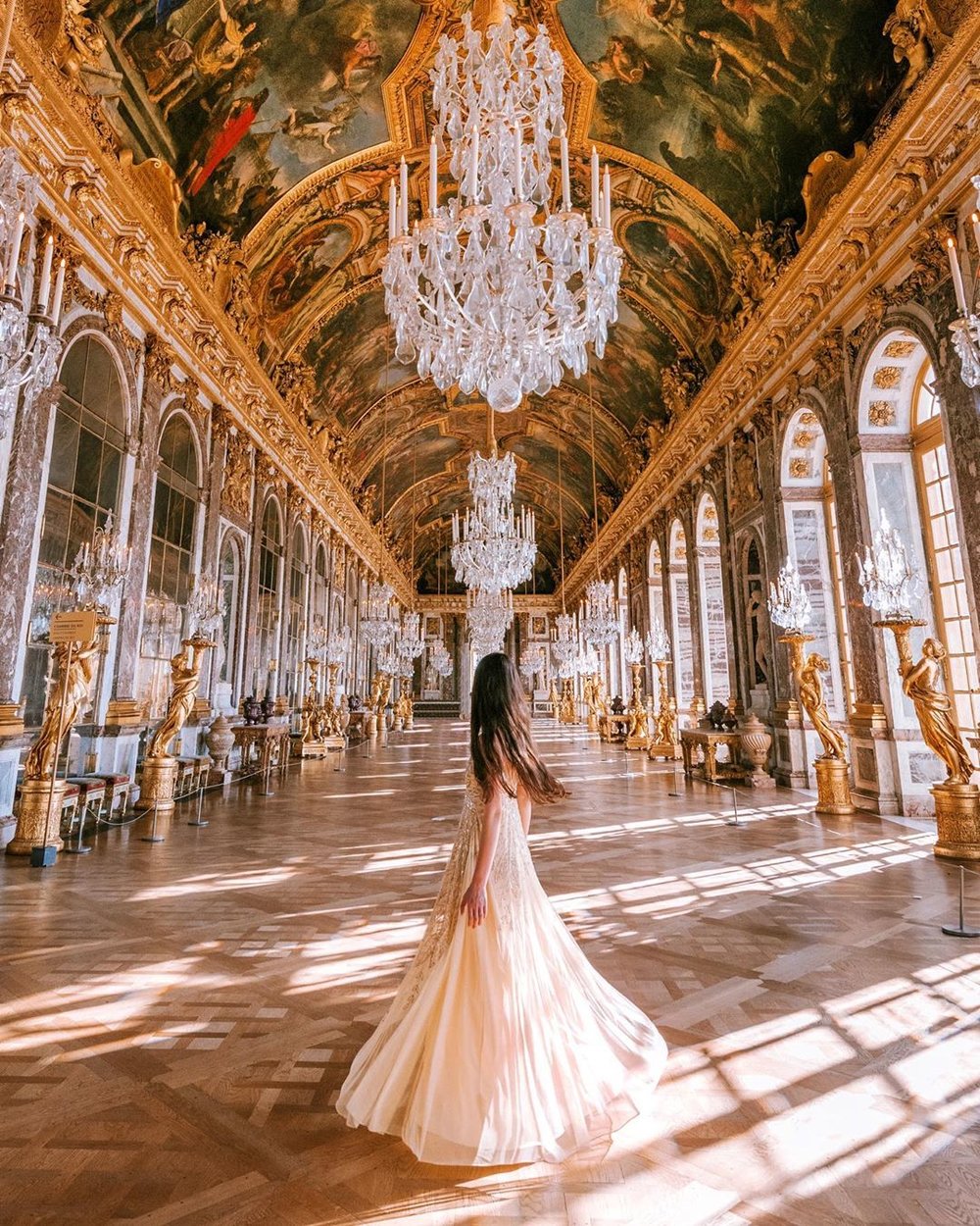 château de Versailles influencer