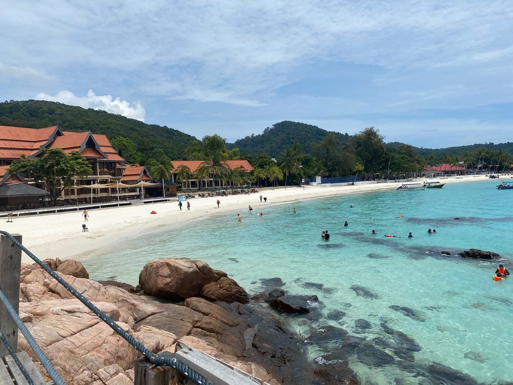 redang beach view
