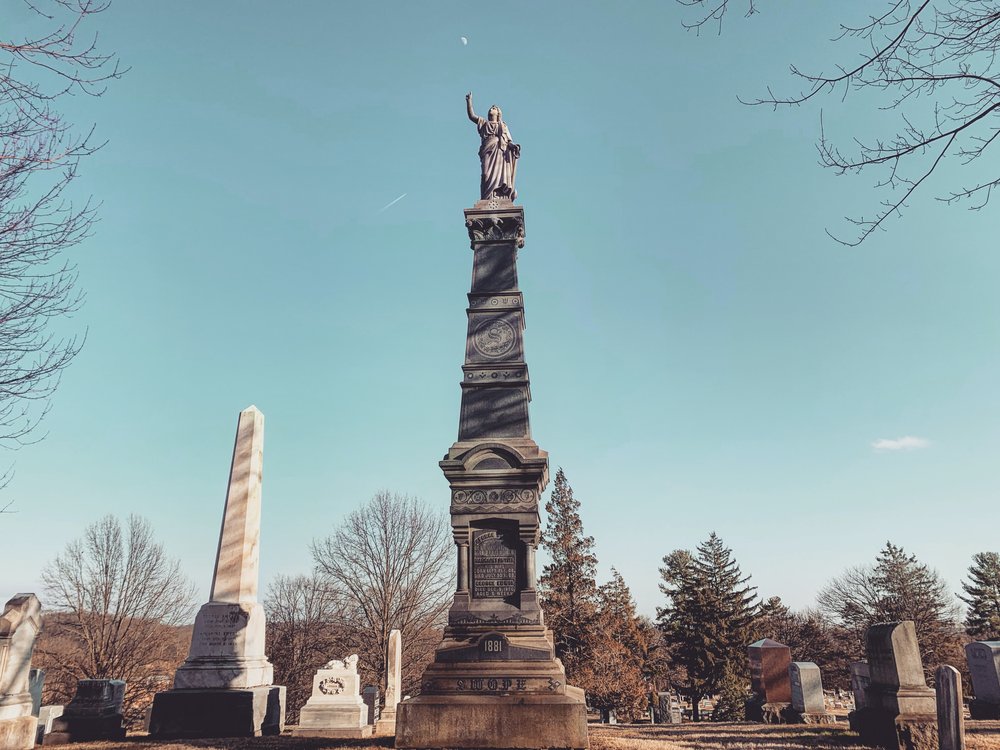 Cemetery in Gettysburg, Pennsylvania