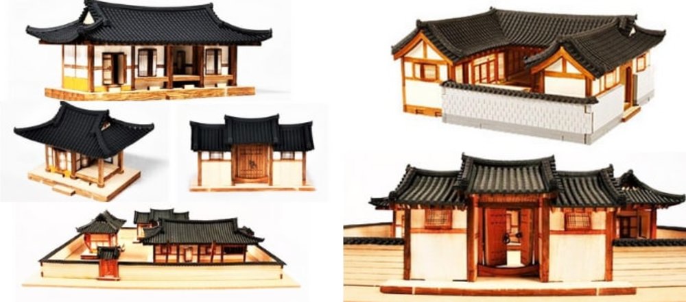 Klook x KTO Giveaway Product - Hanok Wooden Model Kit