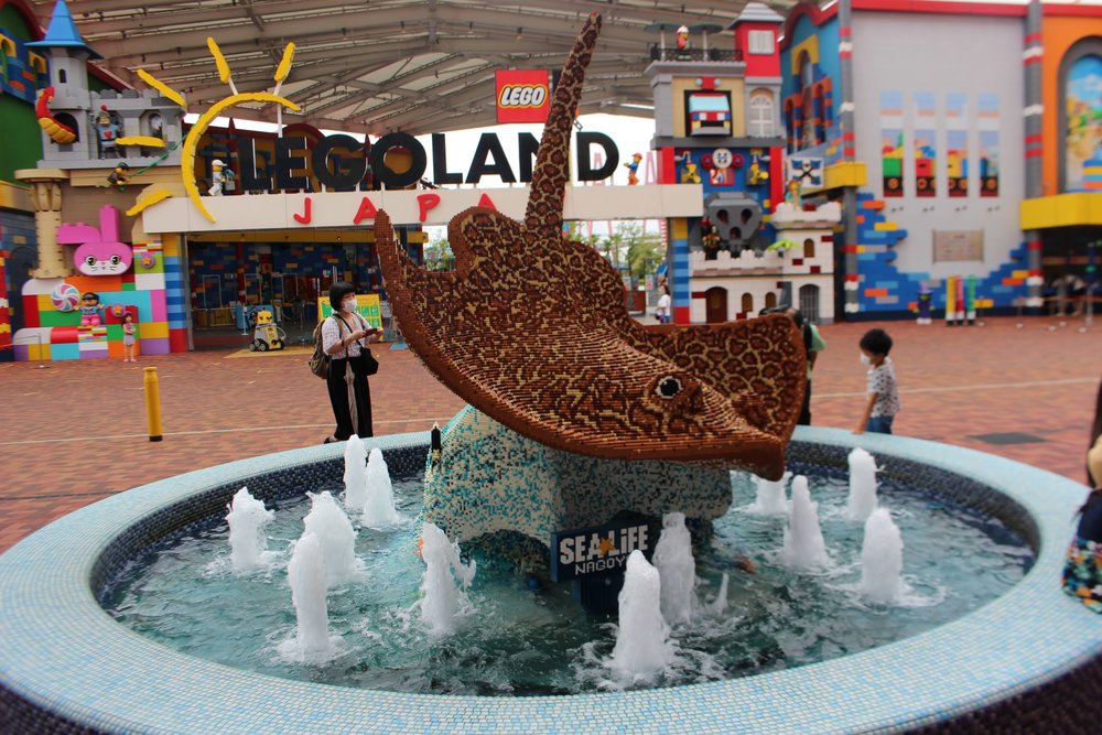 レゴランド・ジャパンの入り口