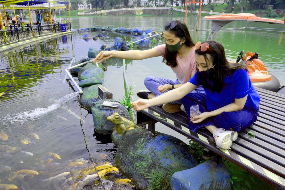 Kolam Ikan Little Venice Puncak
