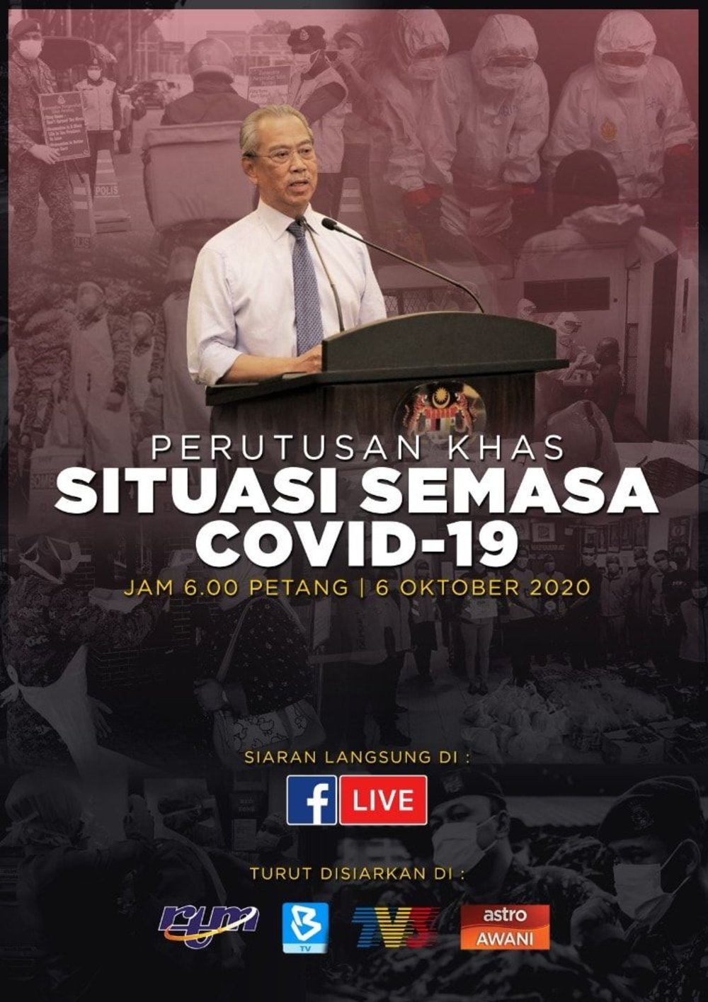 muhyiddin announcement malaysia