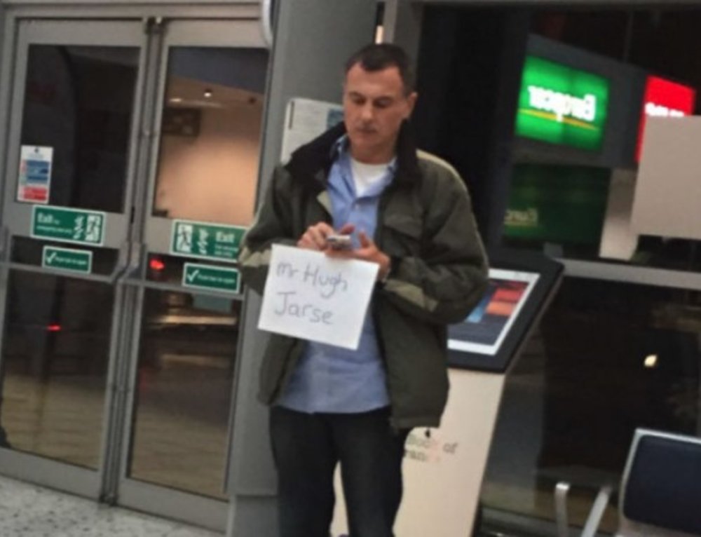 Airport transfer driver