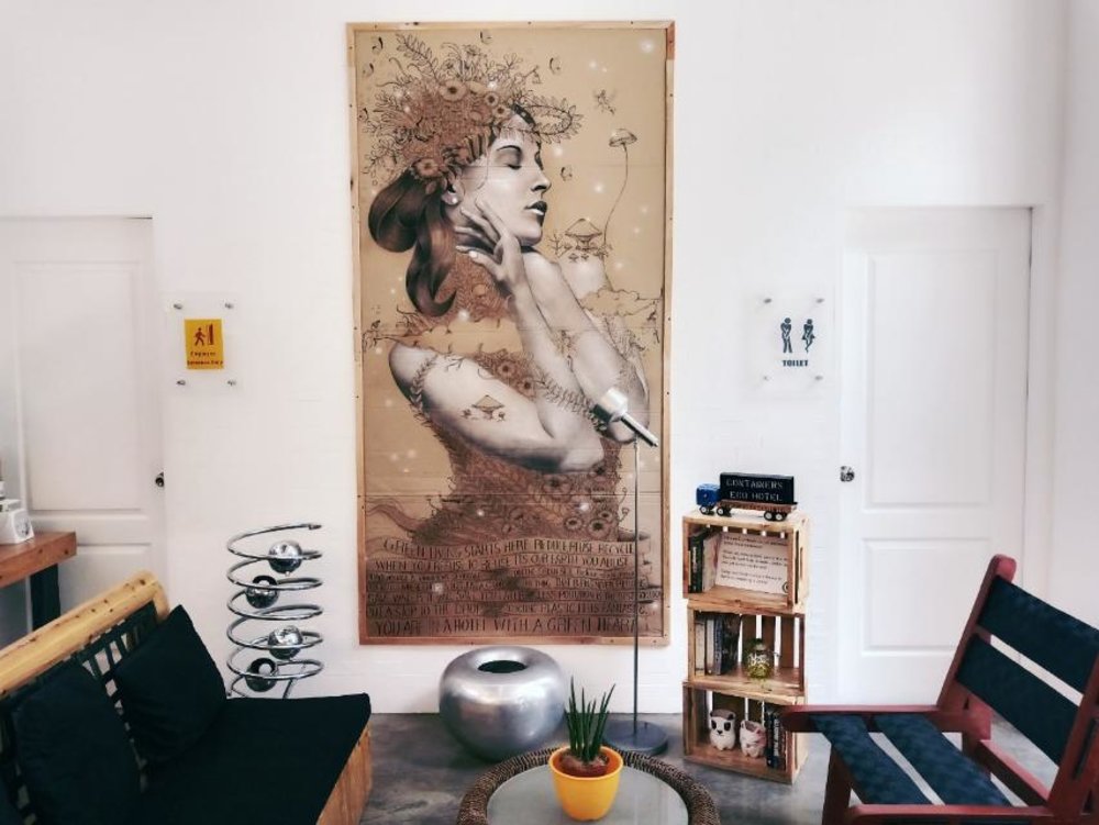 eco hotel containers