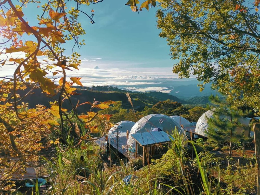 umea glam kundasang glamping camping sabah