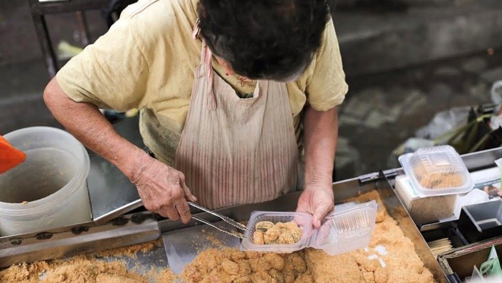 petaling street muah chee street food